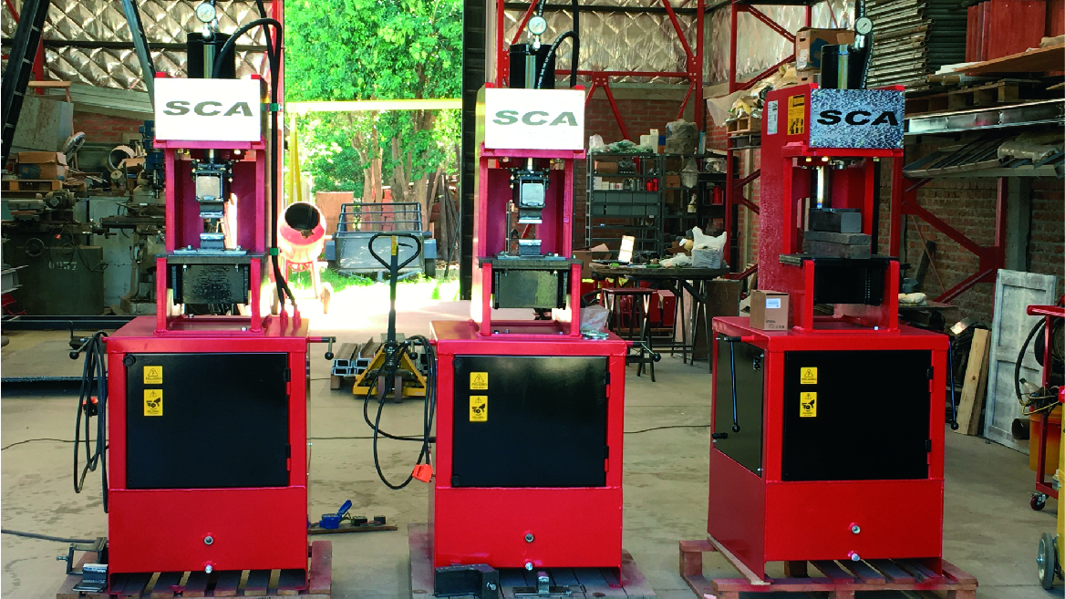 Prensa 25 Ton SCA - Vista 3